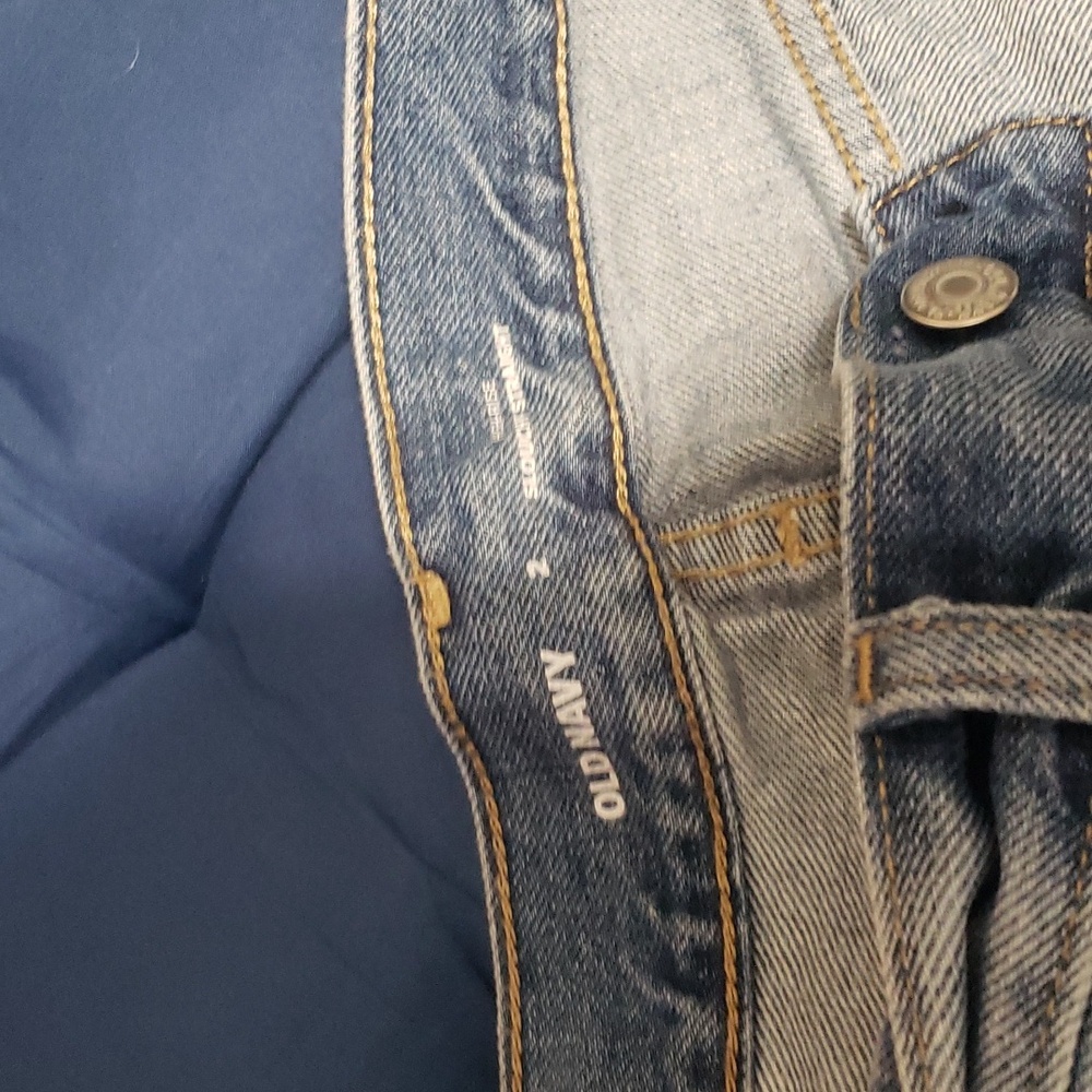 High Rise Jean Shorts - Picture 3 of 4
